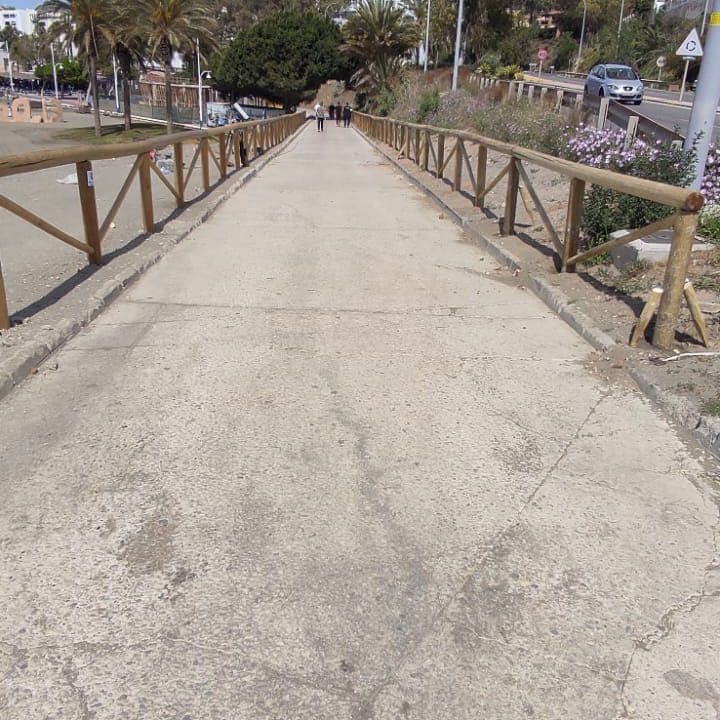 Senda litoral Málaga
